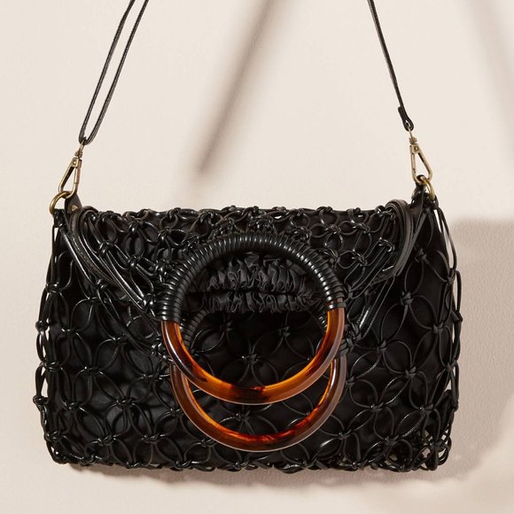 NWOT Anthropologie Pomona Woven Tote Bag - Picture 4 of 4